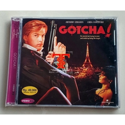 VCD Original Film Gotcha (1985) Segel