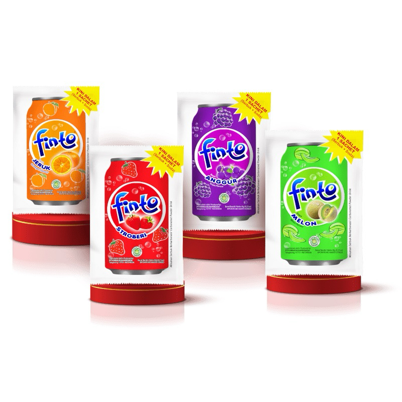 

Finto rasa Buah Anggur,Strawberry Dan jeruk