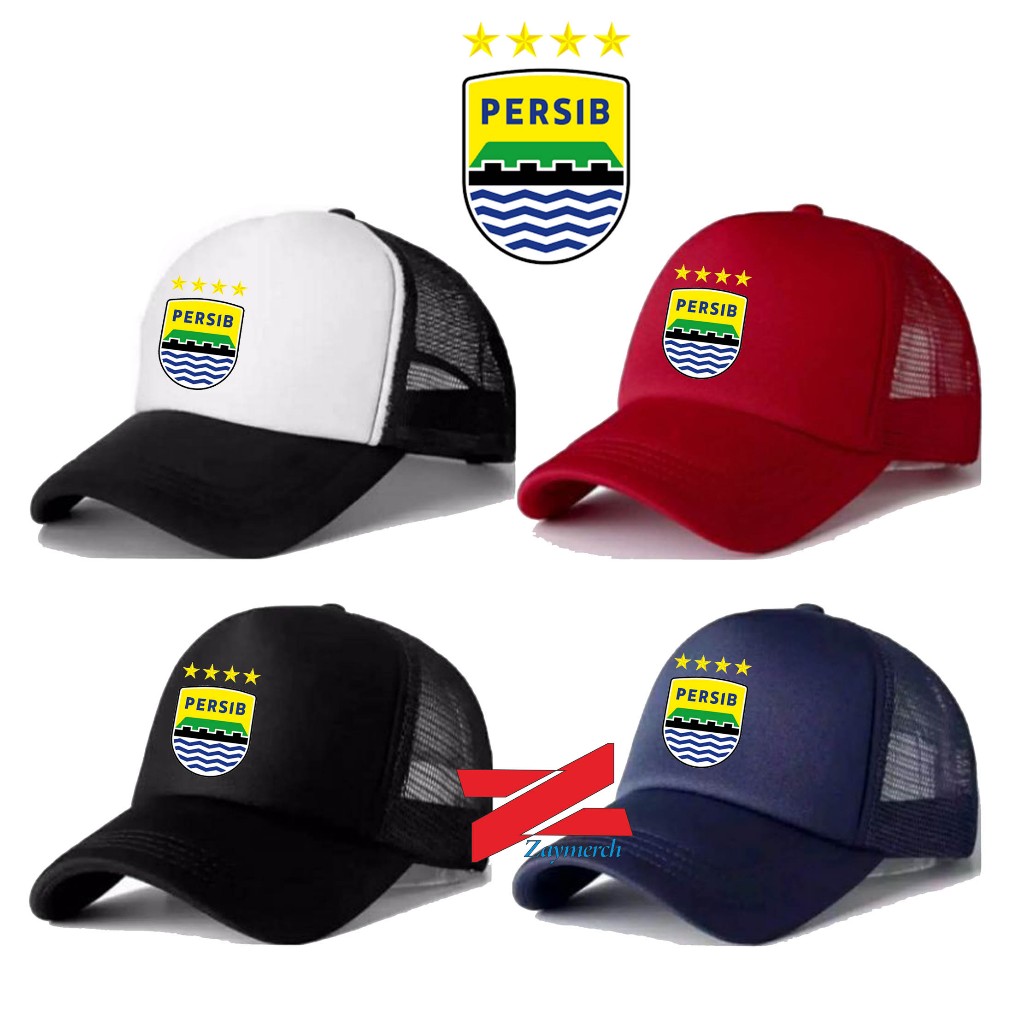topi persib bintang 4  topi anak / dewasa persib logo bintang 4