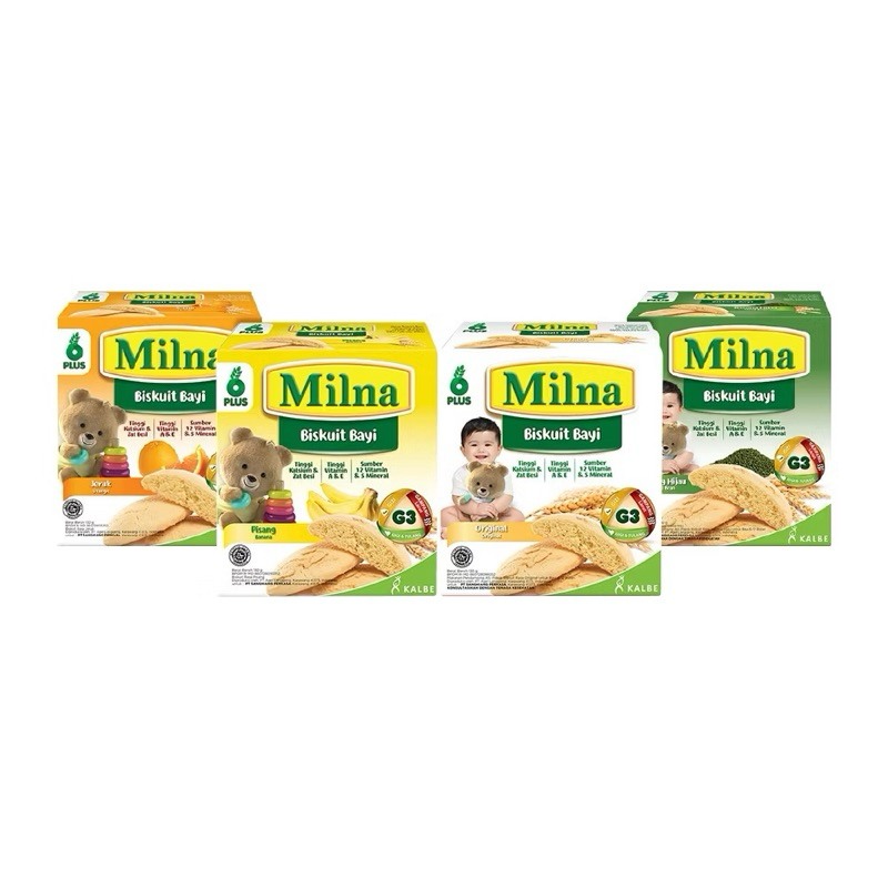 Milna biscuit bayi 6-12 bulan - snack mpasi