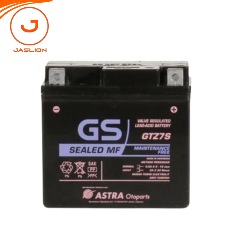 Aki GS Astra GTZ7S Kering Motor Honda CB 150R,CBR 150R Adv Satria Fu