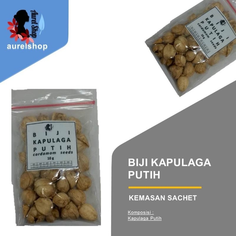 

Biji Kapulaga Putih murah Kemasan 10g