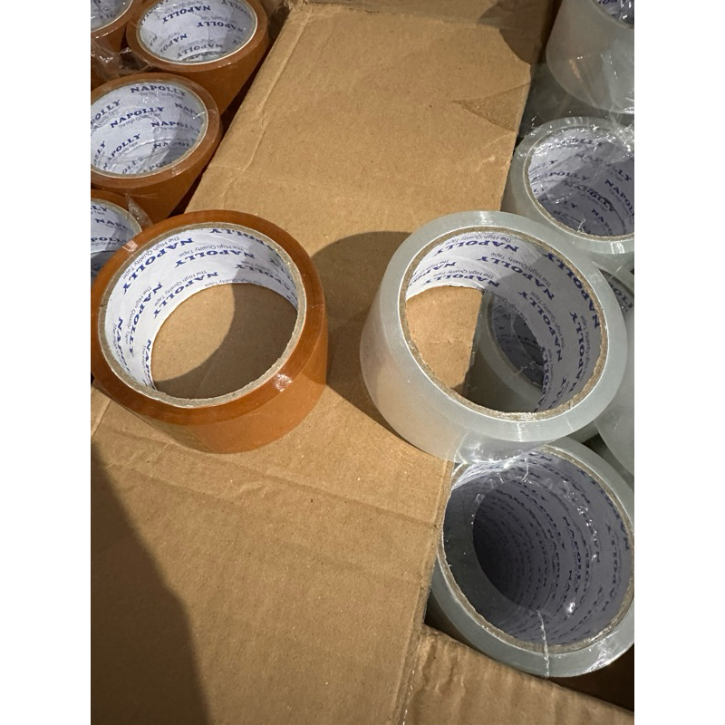 

lakban coklat bening solasi uk 90 year 45 mm LAKBAN PAKING PACKING