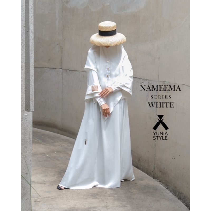 NAMEEMA WHITE BY YUNIA SYAR'I / Yunia Style