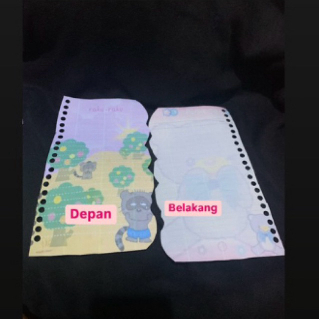 

(1 LEMBAR KERTAS BINDER) PROMO KERTAS BINDER BULAK BALIK BEDA GAMBAR
