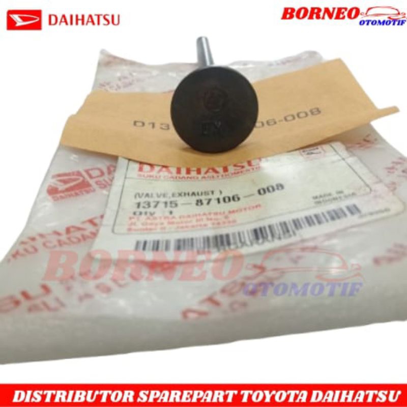 Klep Api Zebra/Espass 1300 Original 13715-87106-008 Valve Exhaust