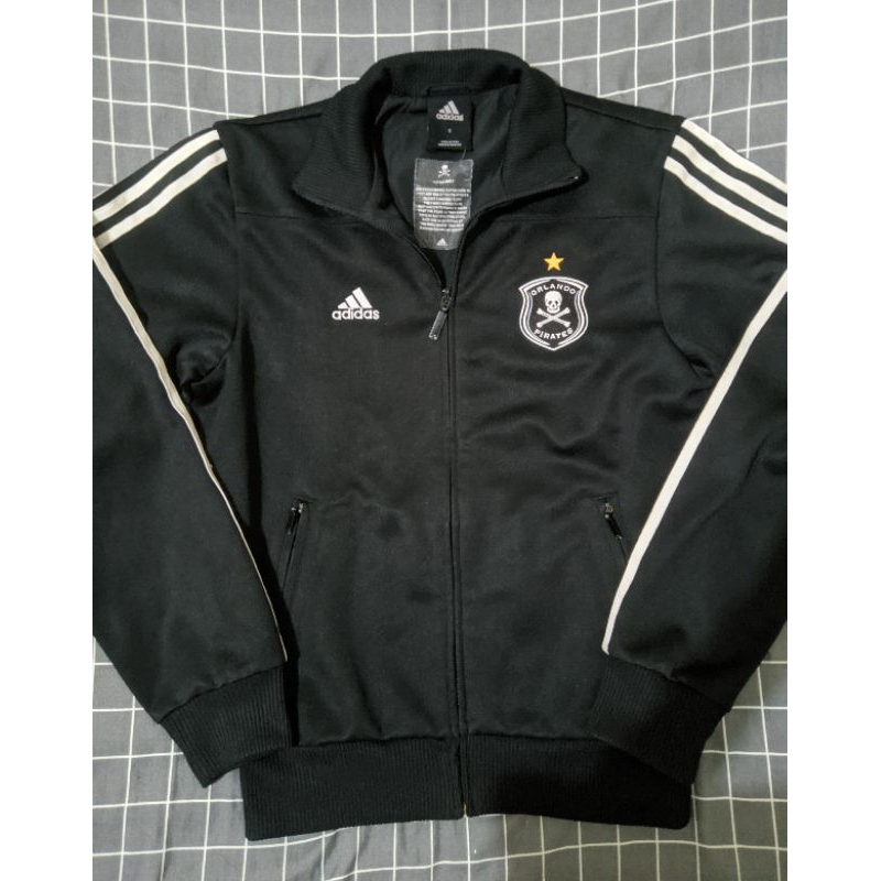 Vintage Tracktop Adidas Orlando Pirates 2007 Black