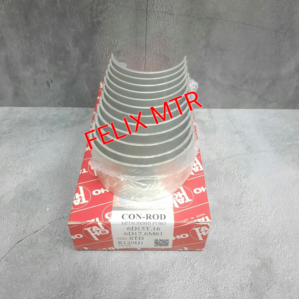 METAL JALAN ATAU CON ROD BEARING SET FUSO 6D15 / 6D16 / 6D16 TURBO