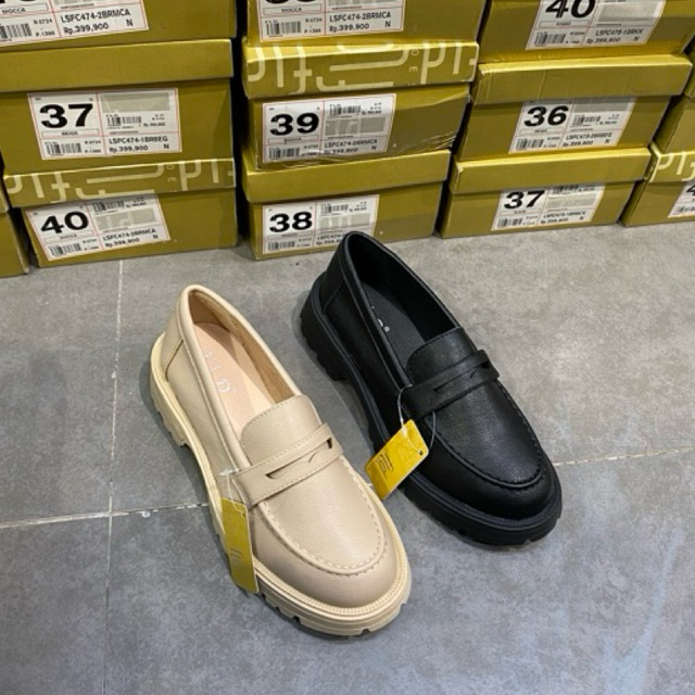 sepatu moccasin wanita fladeo ori 100% matahari