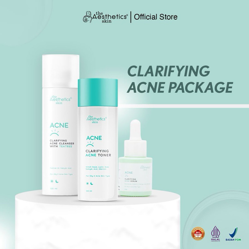 [Free Pouch] The Aesthetics Skin Clarifying Acne Package