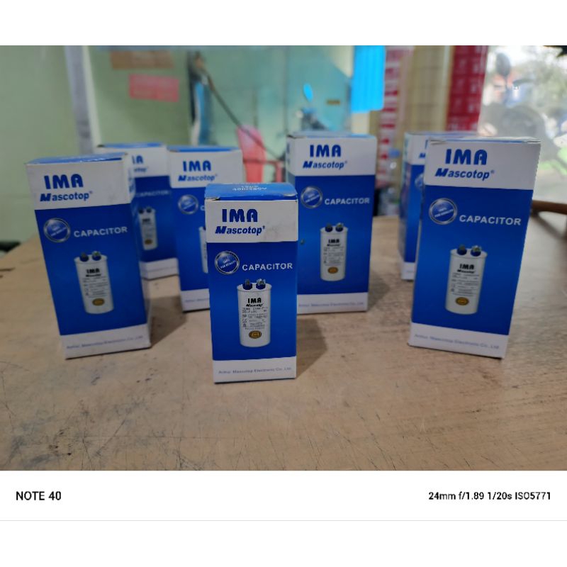 CAPACITOR/CAPASITOR/KAPASITOR AC MERK IMA