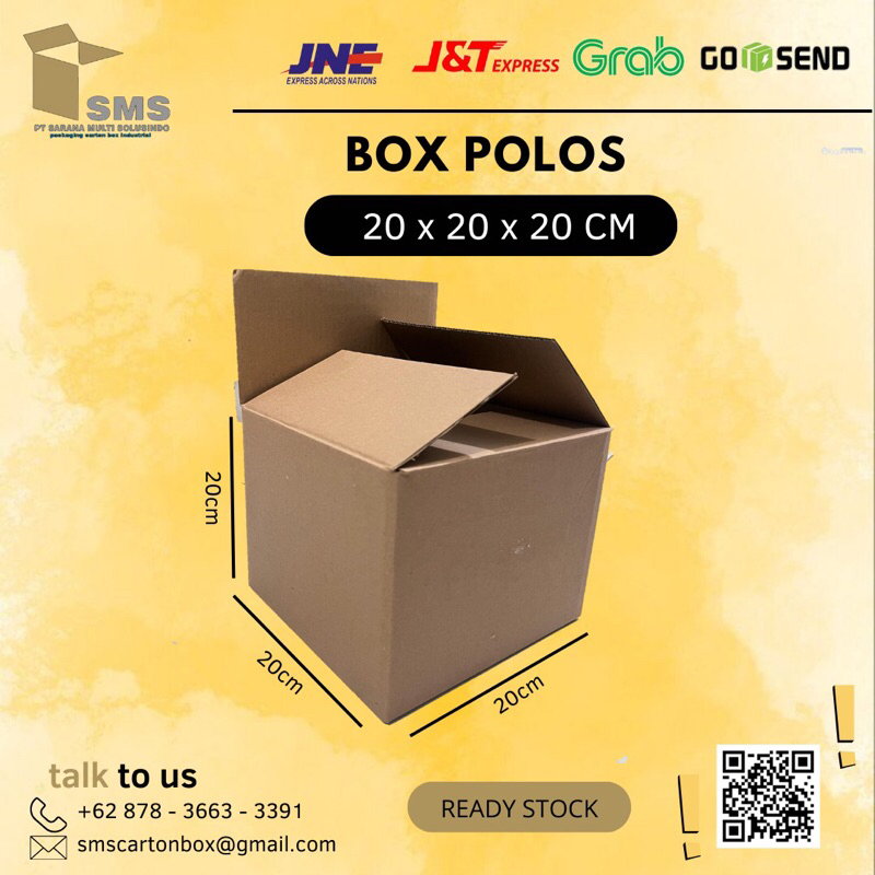 

KARDUS/CARTON BOX UK 20x20x20 CM