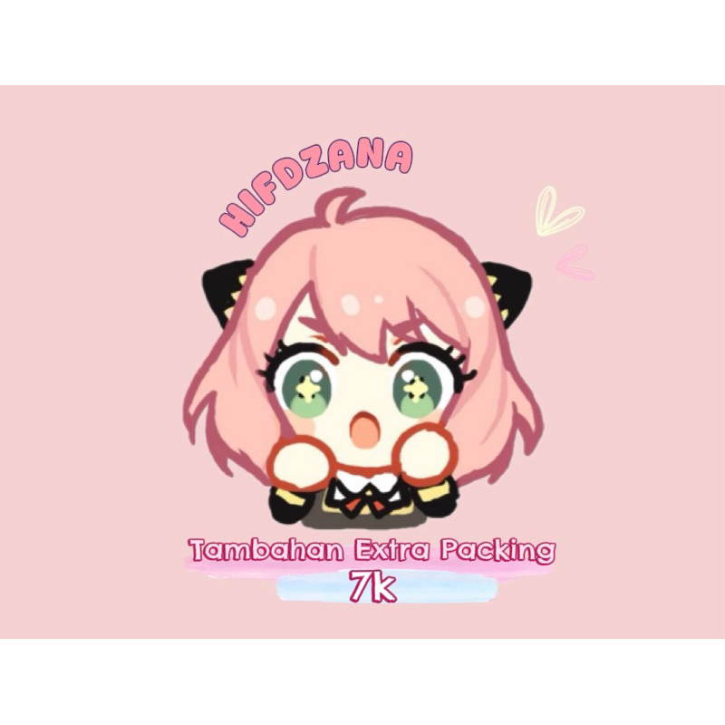 

Tambahan Extra Packing
