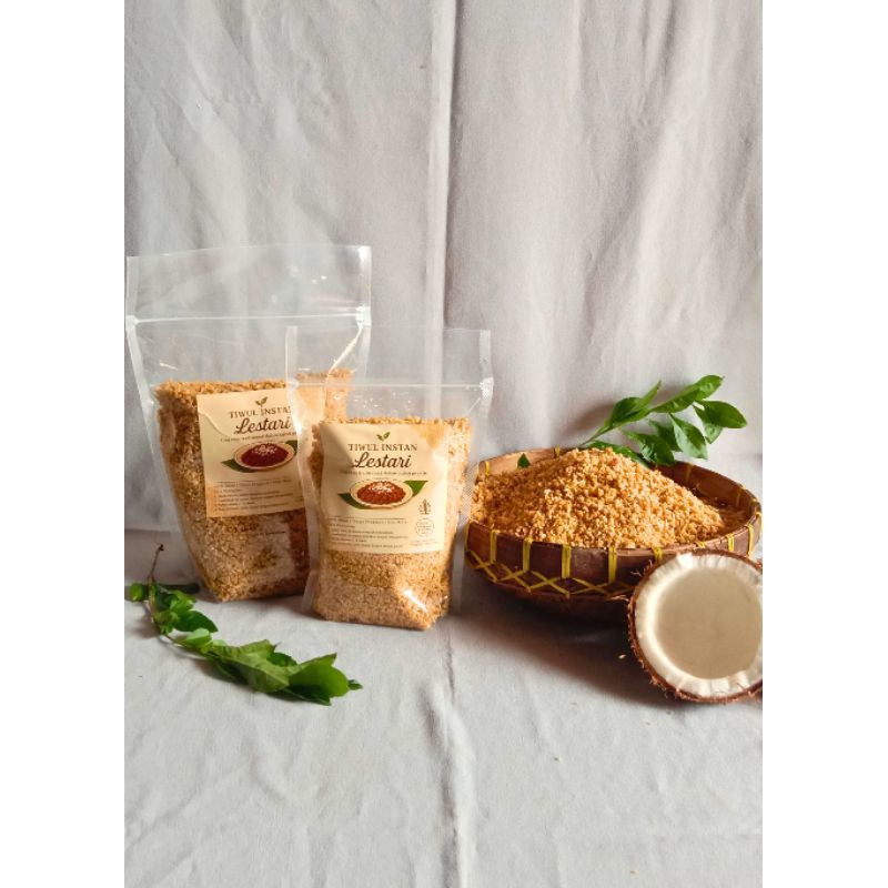 

Lestari Tiwul Nasi Oyek Singkong Makanan Tradisional Instan Rendah Kalori