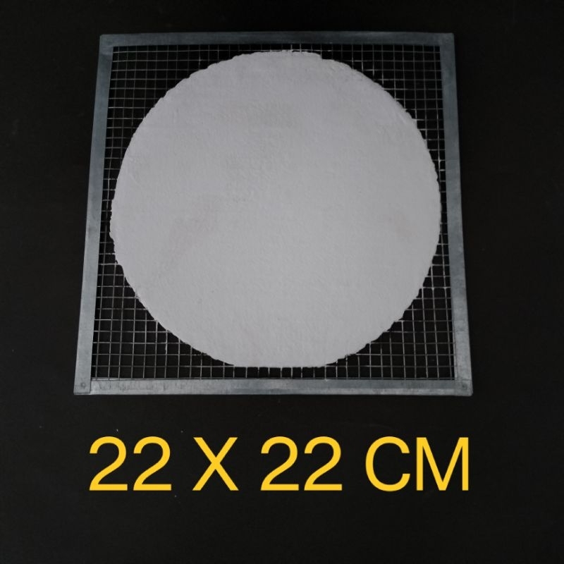 Kasa  Asbes Lab 22cm Kawat Kasa Laboratorium 22 cm