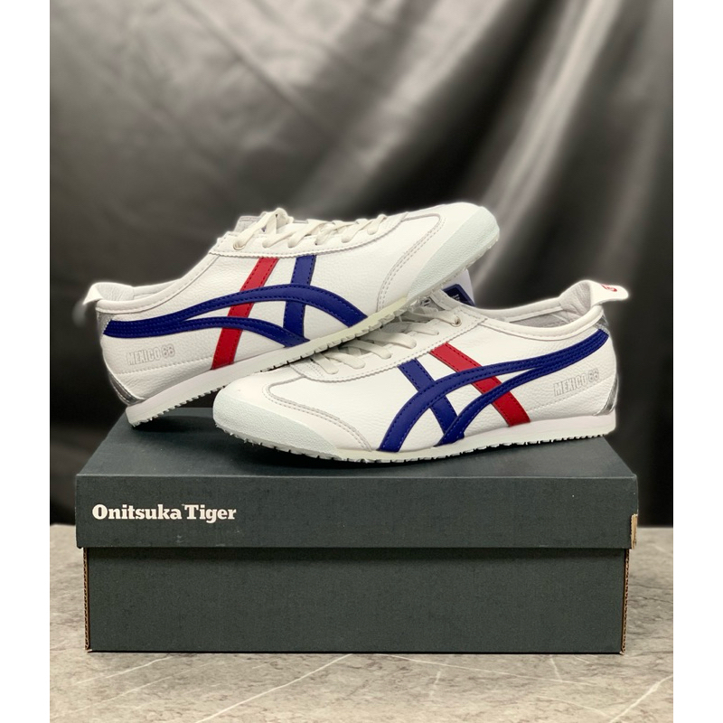 Onitsuka Tiger Mexico 66 White Blue Red Silver