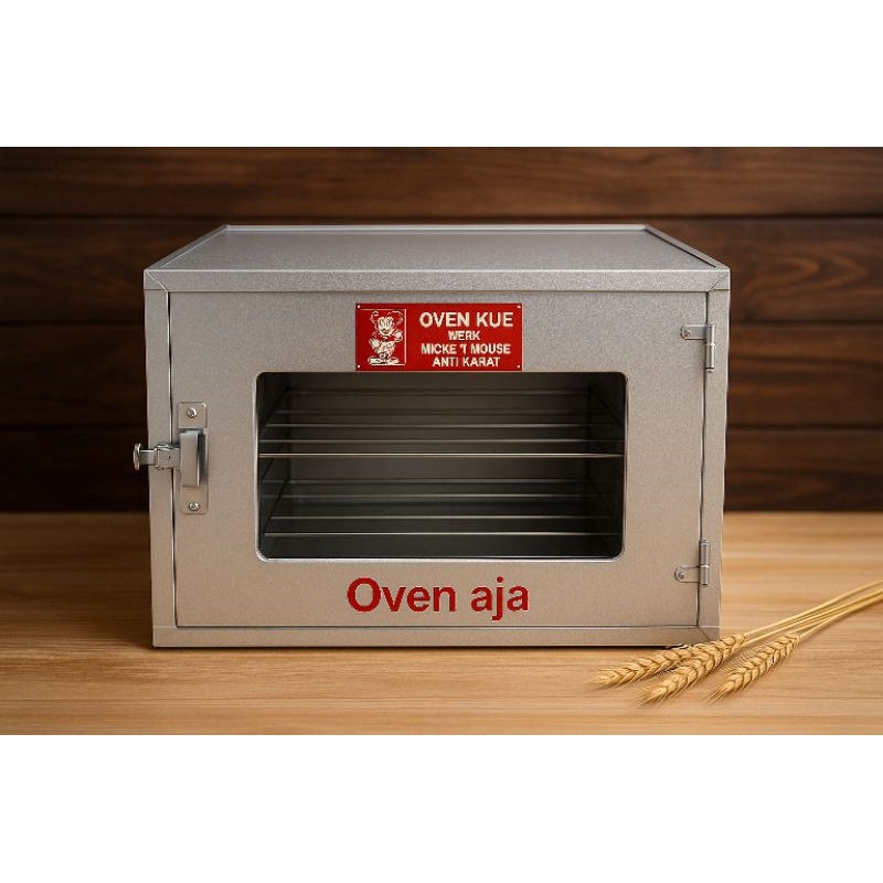 Oven Sayur - Oven Serbaguna Anti Karat Stainless Steel dengan Kaca Pengintip Cocok untuk Kue Roti Sa