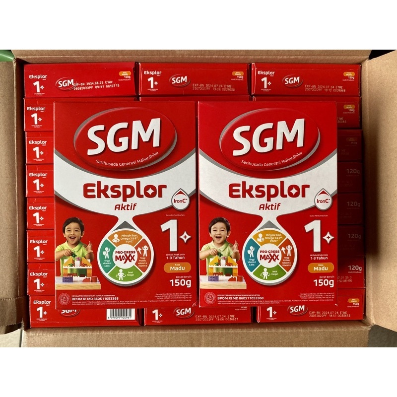 susu SGM 1+ Madu 150gr