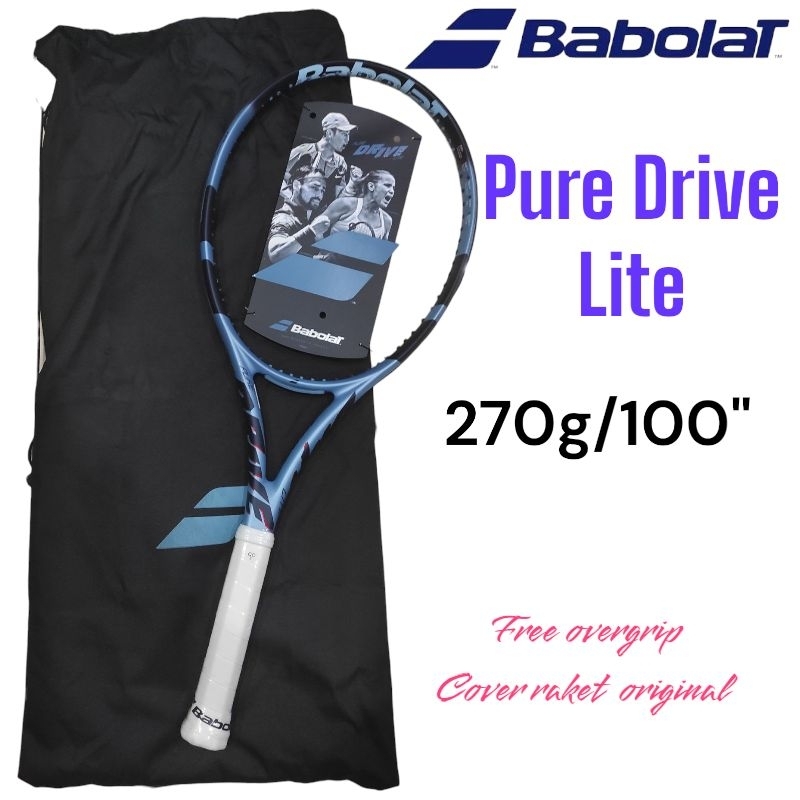 Raket Tenis Babolat Pure Drive Lite 270g 100" / Raket Tenis Babolat Original / Tennis Racket Babolat