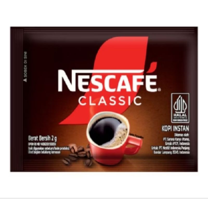 

Nescafe Classic isi 10 Renceng - Kopi Instan