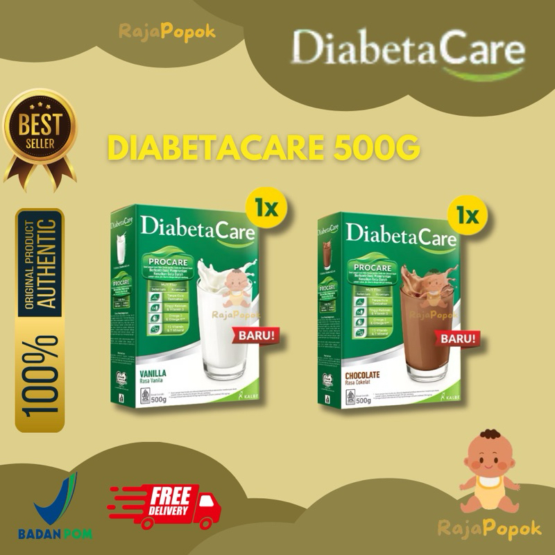 

Diabetacare Susu Diabetes Vanila dan Coklat 570g/170g