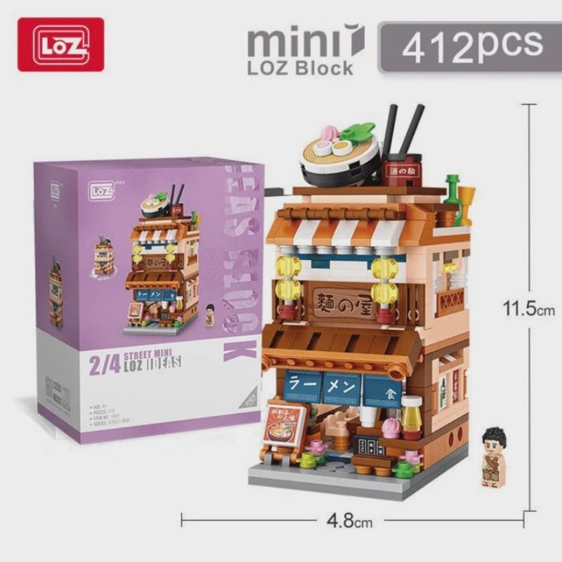 Loz Ideas Street Mini Ramen Shop