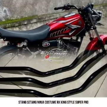 STANG STIR YAMAHA RX KING PENDEK BANDUNG STYLE STANG NINJA CUSTOM