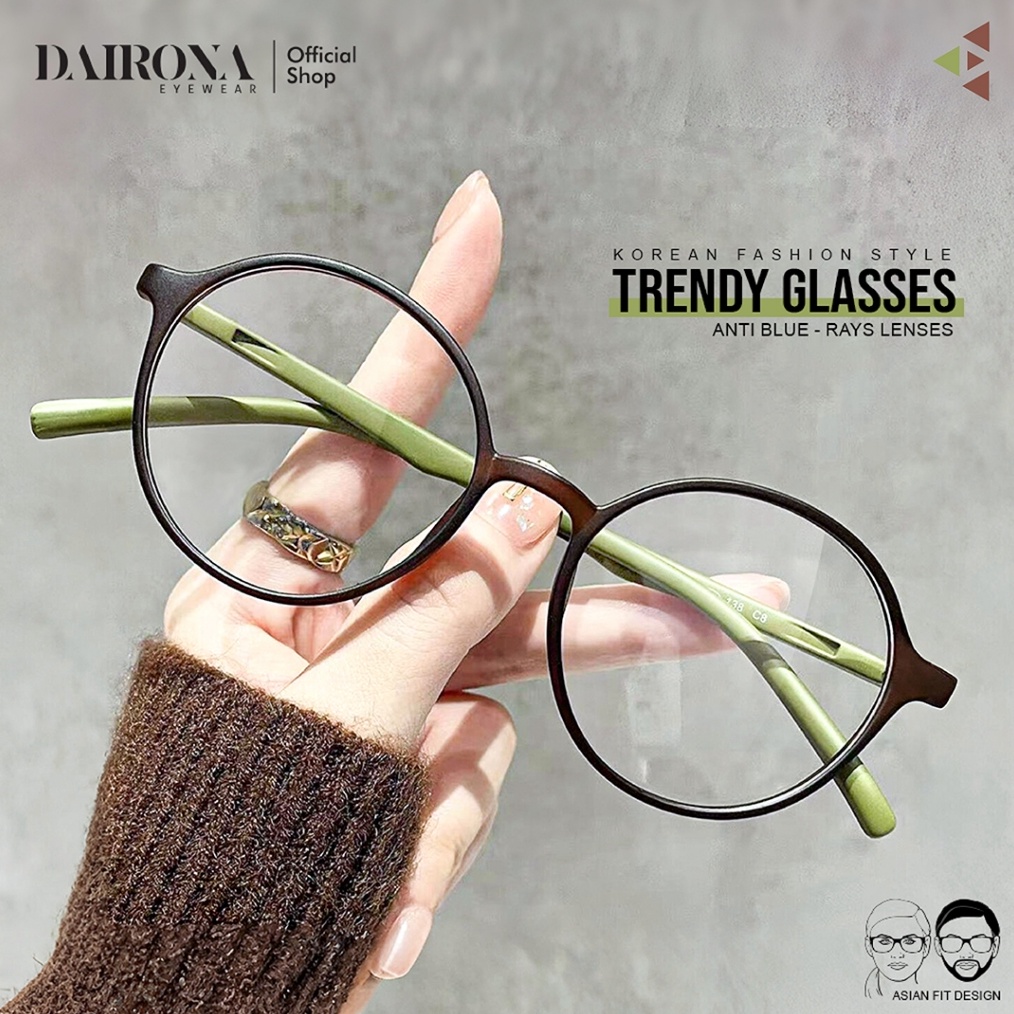 Dairona Eyewear Kacamata Photocromic Minus Anti Radiasi Blueray Bluecromic Kacamata Minus Terbaru Pr