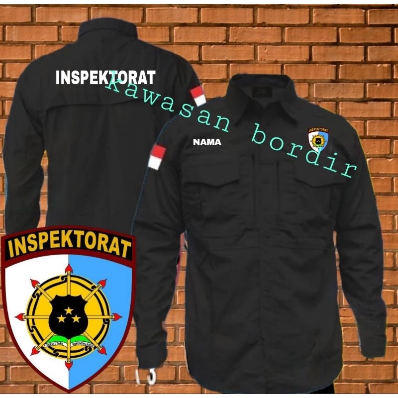 Terbaru kemeja M Tac INSPEKTORAT seragam inspektorat baju inspektorat pdh inspektorat kemeja inspekt