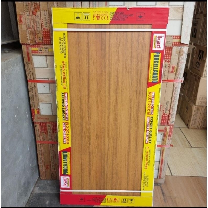 granit 60x120 serat kayu ikad