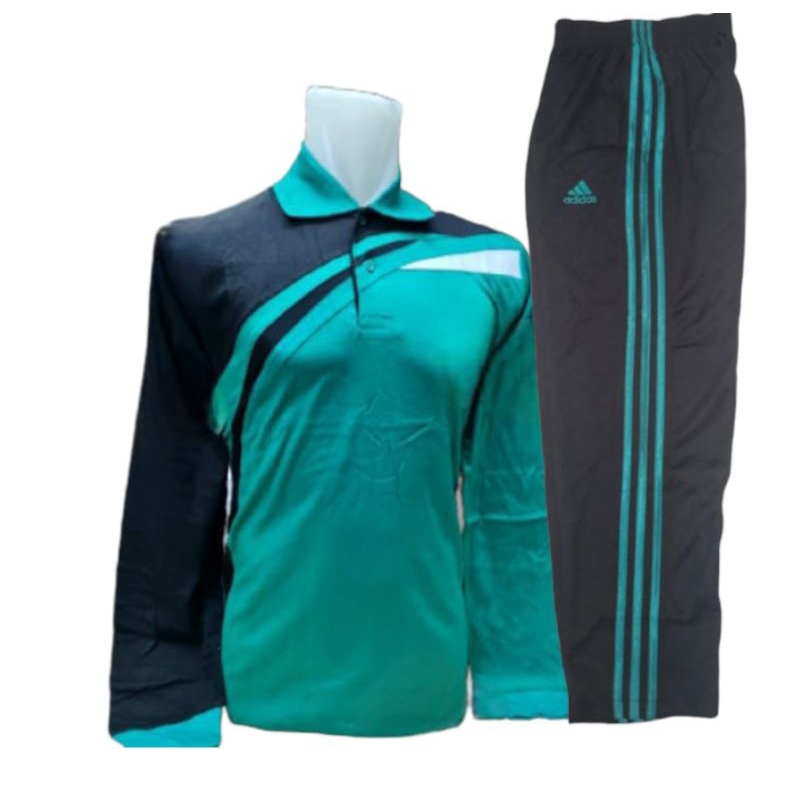 setalan baju olahraga/setalan olahraga pria wanita/set seragam olahraga/stelan trening dewasa