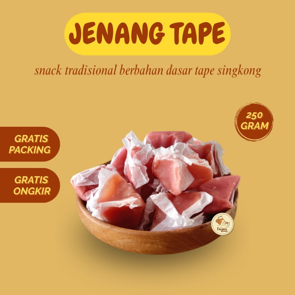 

JENANG TAPE 250GR