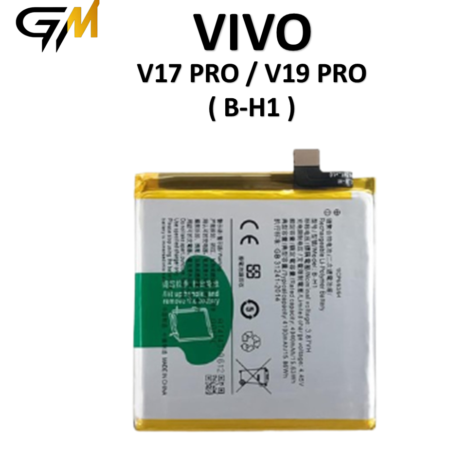 Baterai Vivo V17pro / V19 Pro Batrai B-H1 Original Batre Batrai Baterai ORIGINAL 100%