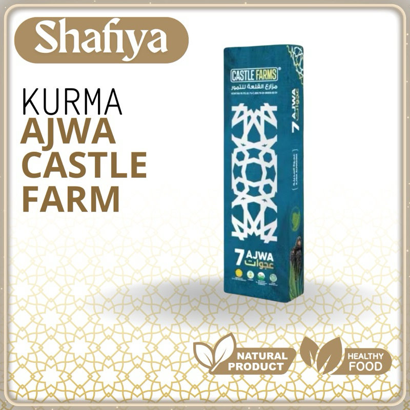 

Kurma Ajwa Castle Farm Organik Premium 7 Butir