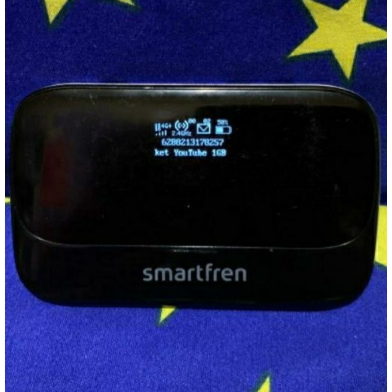 Mifi Modem Wifi 4G M63Z1H CAT 7 4G+ Dual Band Smartfren M6 S1 Khusus Kartu Smartfren 4G B5'B40 LTE 8