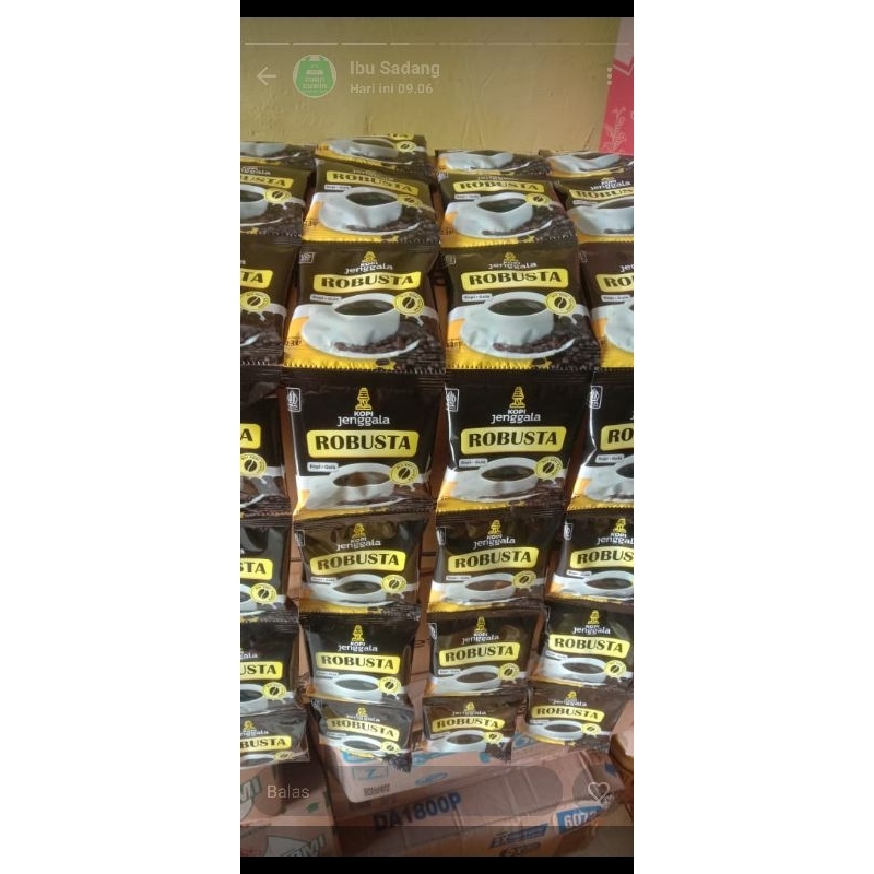 

kopi hitam plus gula sachet 23 gram