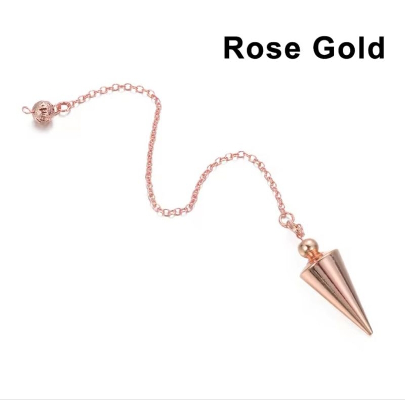 Pendulum alat ramal pendulum Rantai Pendulum Rose Gold