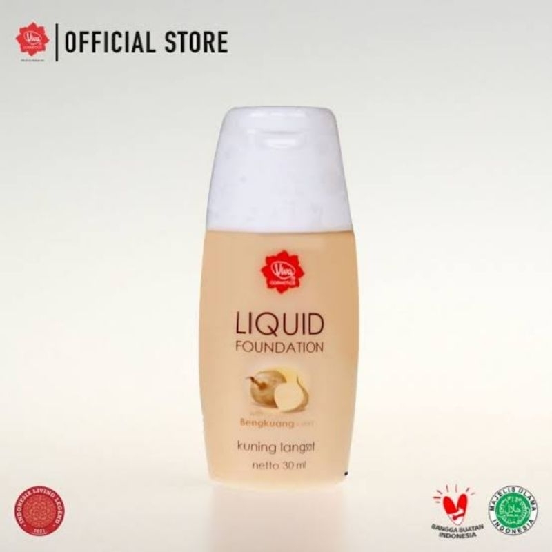 viva liquid foundation (kuning langsat)