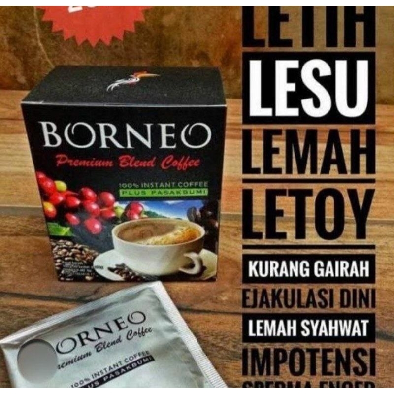

Kopi Borneo isi 5 sachet asli original