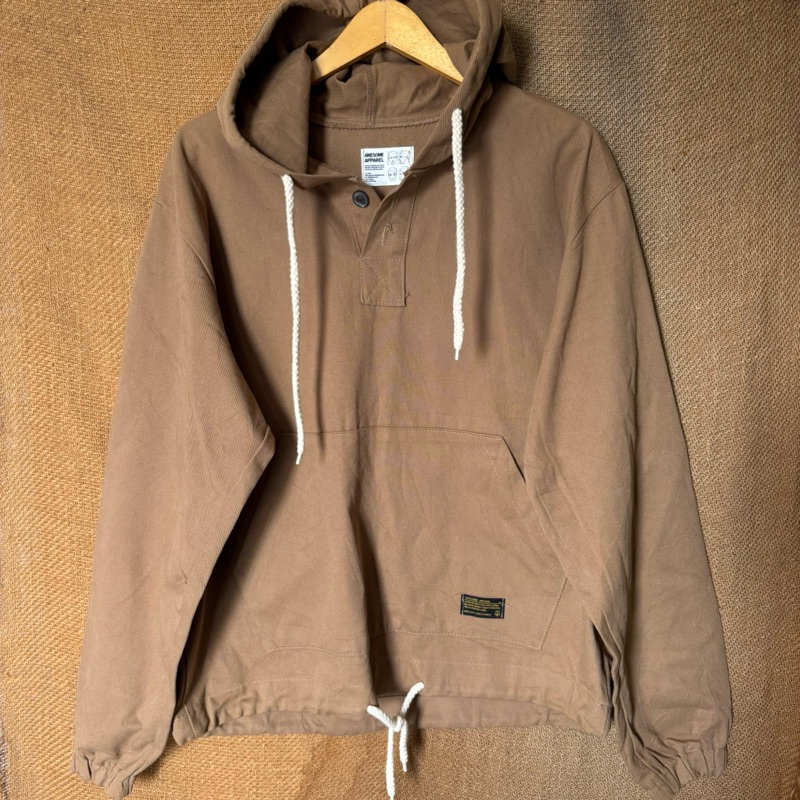 Awesome Apparel Baloon Denim Canvas Hoodie Jacket Man