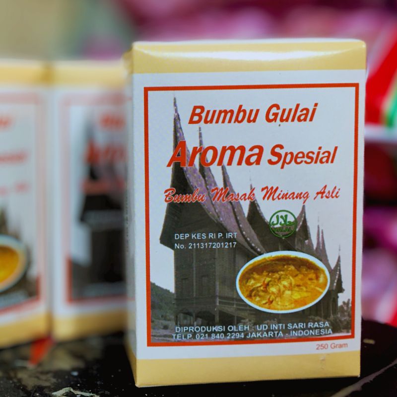 

BUMBU AROMA GULAI i Padang Instan – Bumbu Masakan Minang Serbaguna