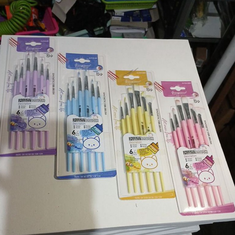 

KODE J97G paint brush kuas giorgione