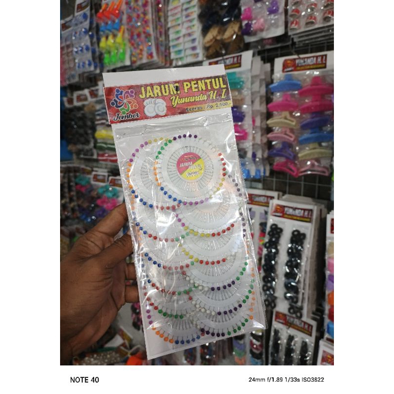( isi 12 ) jarum bundel piring super tajam/jarum hijab