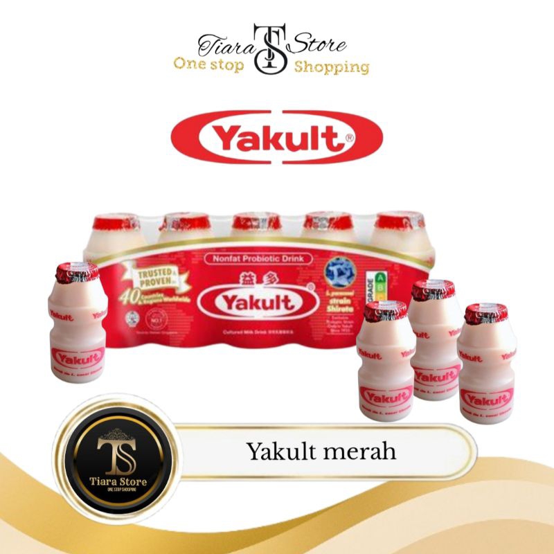 

YAKULT | YAKULT MERAH ORIGINAL | ISI 5s |