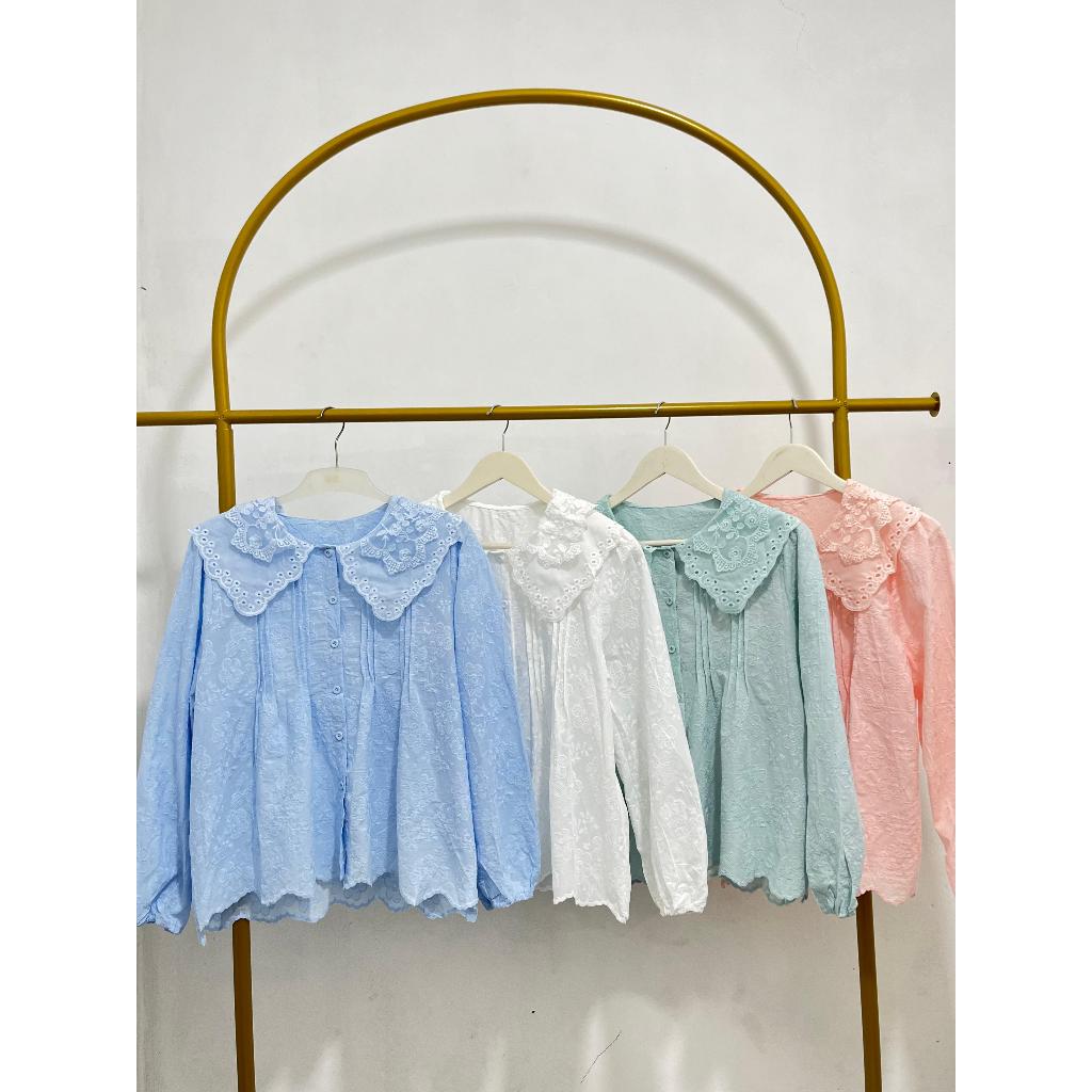 ATASAN WANITA KATBOL IMPORT // ATASNKATBOLVIRAL// KATUN IMPORT MOTIF BUNGA