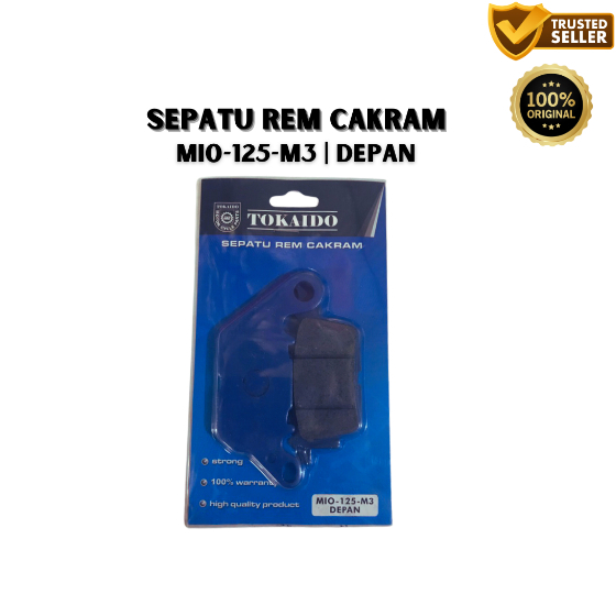 Sepatu Rem Cakram / Kampas Rem Cakram Motor Depan Mio 125 M3, Aerox 155, Xride 125, Fino 125 TOKAIDO