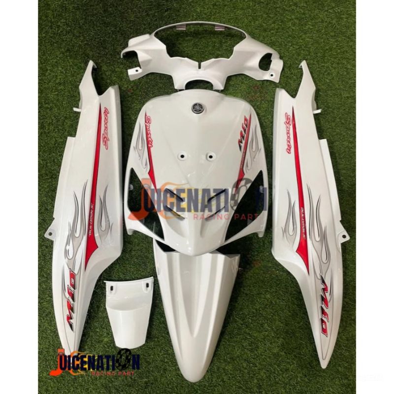 full body halus Mio sporty putih mutiara