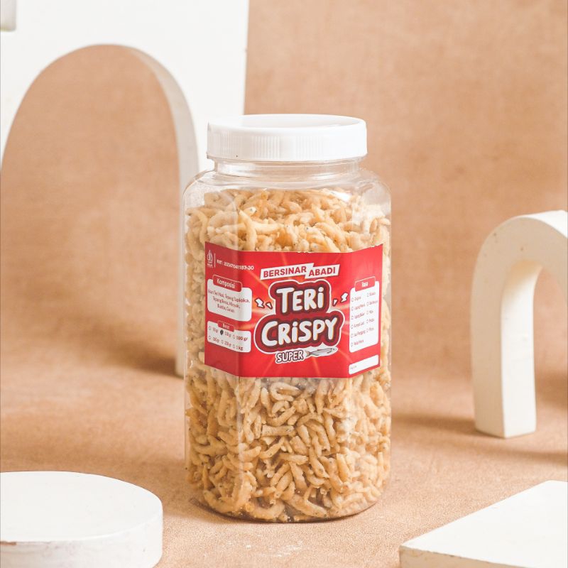 

[TERI SUPER ANEKA RASA TOPLES 150GR] TERI CRISPY NON MSG ENAK GURIH