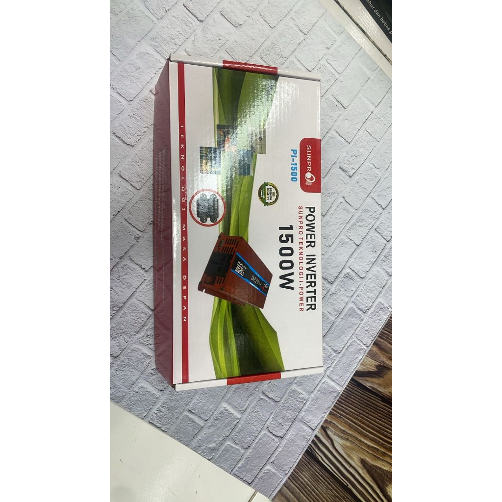 Power Inverter Sunpro 1500 Watt DC to AC PI-1500