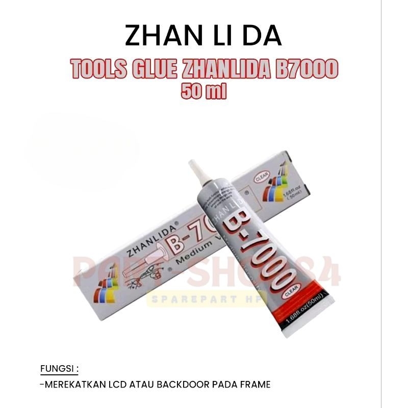 

LEM LCD LAYAR HP / LEM TUTUP BELAKANG B7000 50ML BENING